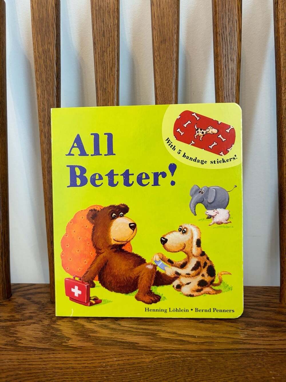 All Better! by Henning Löhlein and Bernd Penners Interactive Children's Book